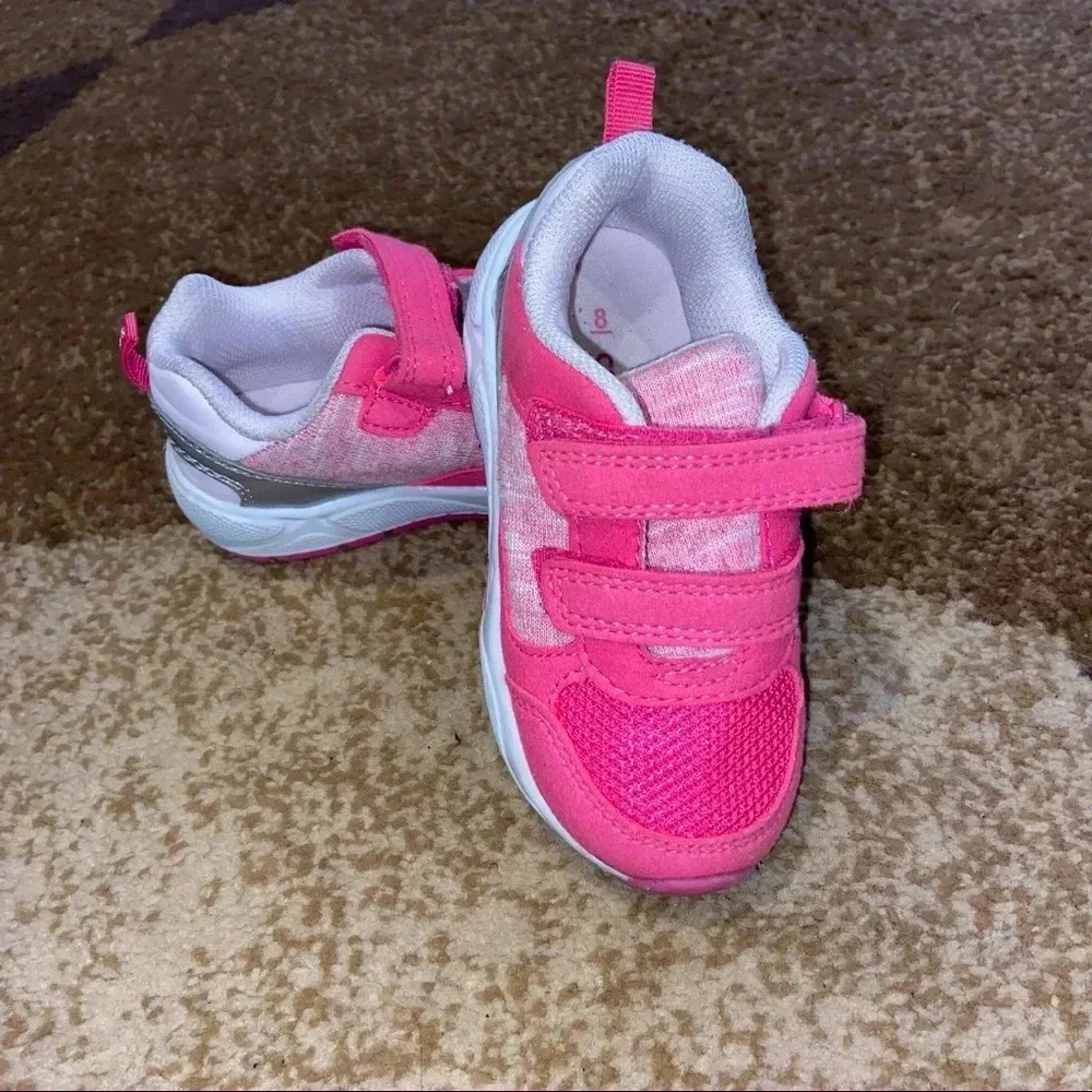 Carter’s pink and white sneakers-b1002